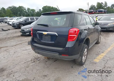 2017 Chevrolet Equinox Ls из США, поврежденный, VIN 2GNALBEK4H1581589